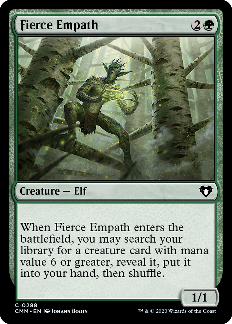 Fierce Empath [Commander Masters] | Silver Goblin