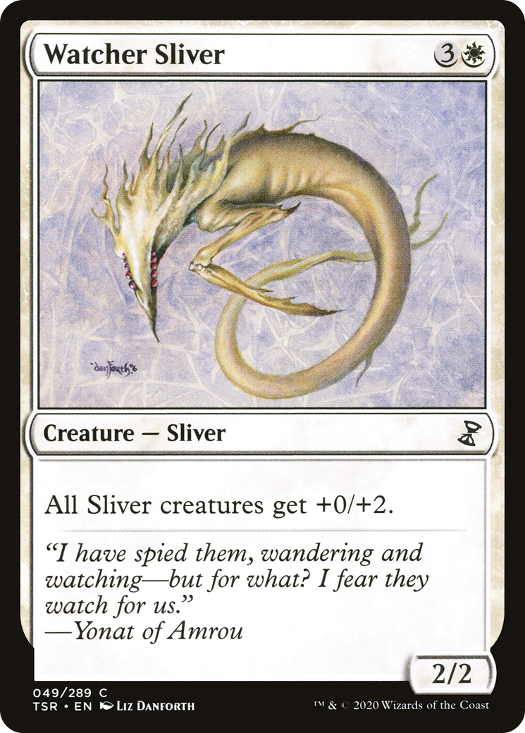 Watcher Sliver [Time Spiral Remastered] | Silver Goblin