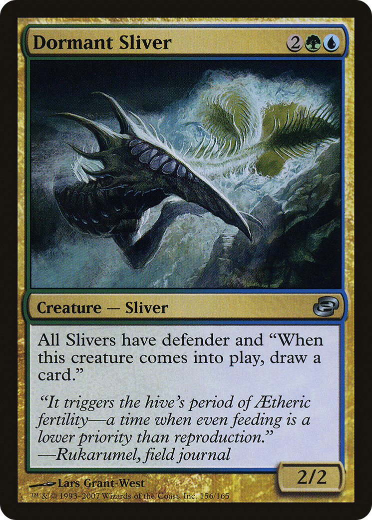 Dormant Sliver [Planar Chaos] | Silver Goblin