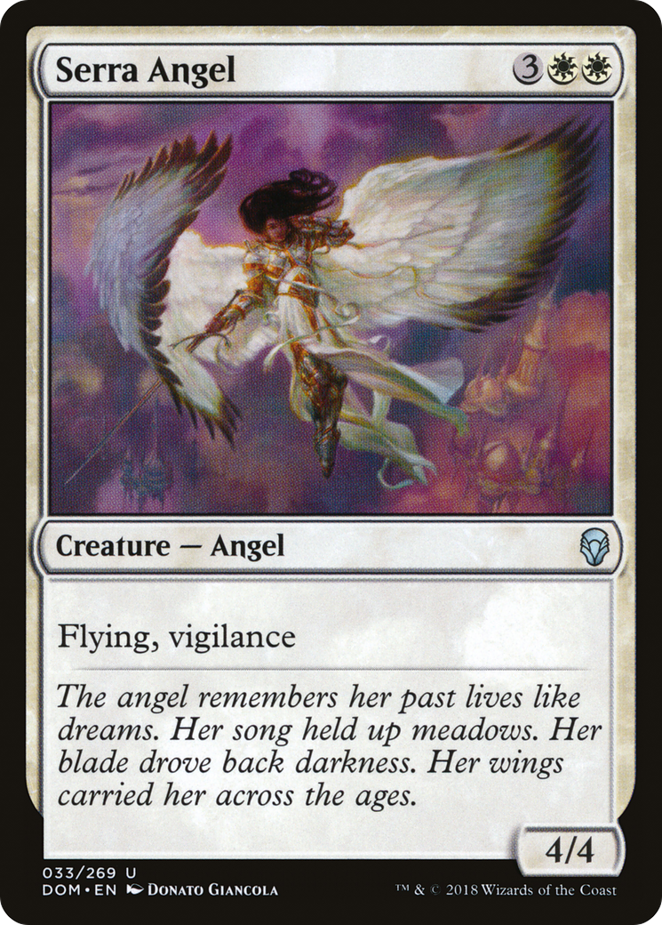 Serra Angel [Dominaria] | Silver Goblin