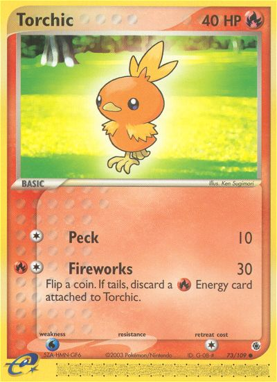 Torchic (73/109) [EX: Ruby & Sapphire] | Silver Goblin