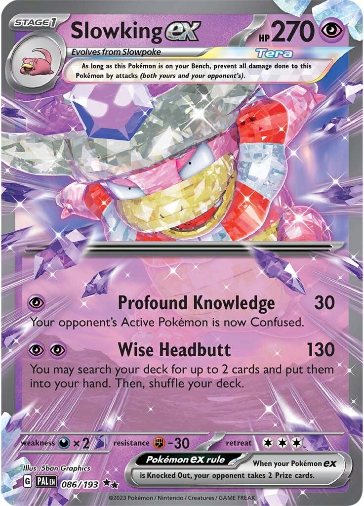 Slowking ex (086/193) [Scarlet & Violet: Paldea Evolved] | Silver Goblin