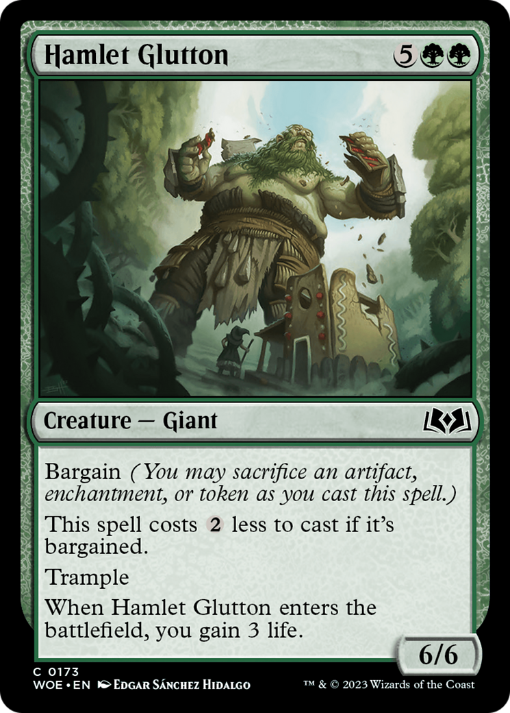 Hamlet Glutton [Wilds of Eldraine] | Silver Goblin