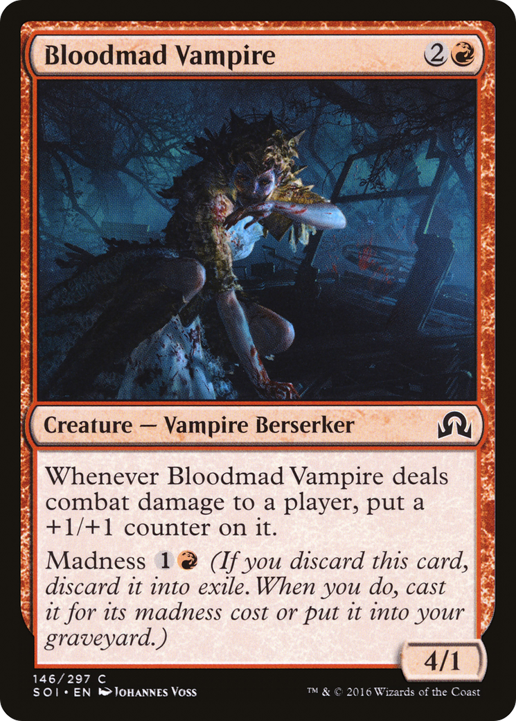 Bloodmad Vampire [Shadows over Innistrad] Foil