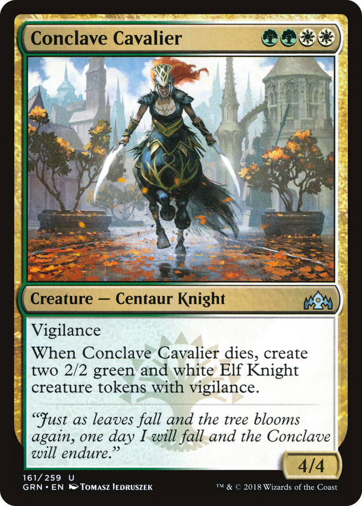 Conclave Cavalier [Guilds of Ravnica] Foil
