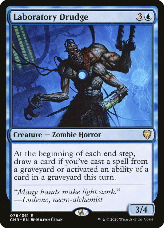 Laboratory Drudge [Commander Legends] Foil