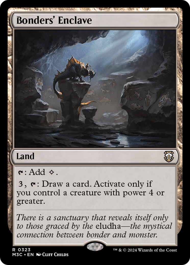 Bonders' Enclave (Ripple Foil) [Modern Horizons 3 Commander] | Silver Goblin