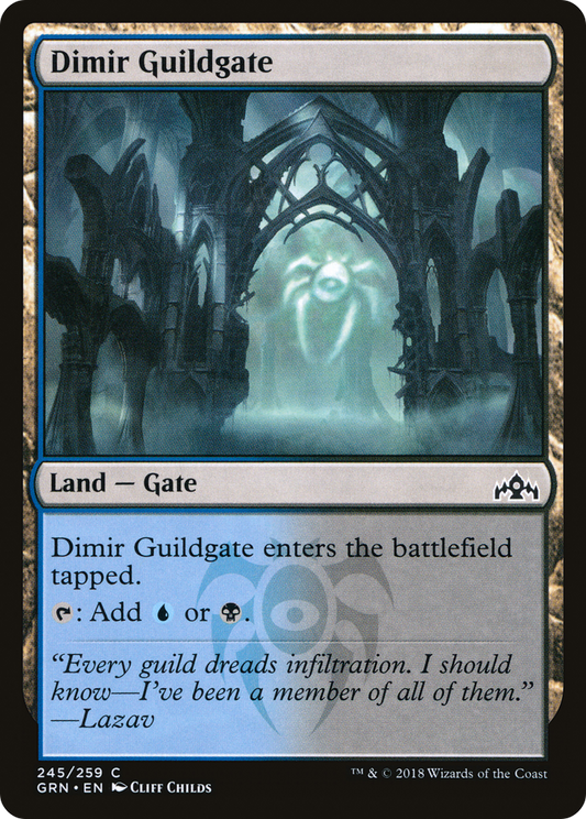 Dimir Guildgate (245/259) [Guilds of Ravnica] Foil