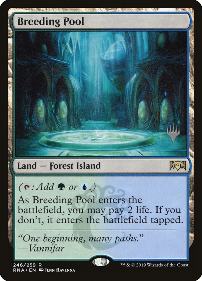 Breeding Pool (Promo Pack) [Ravnica Allegiance Promos] | Silver Goblin