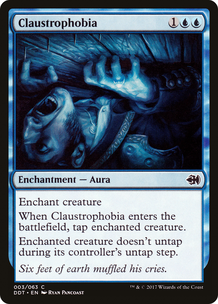 Claustrophobia [Duel Decks: Merfolk vs. Goblins] | Silver Goblin