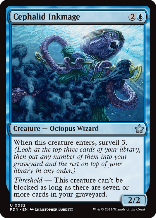Cephalid Inkmage [Foundations] Foil