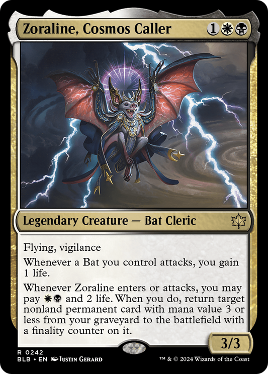 Zoraline, Cosmos Caller [Bloomburrow] Foil