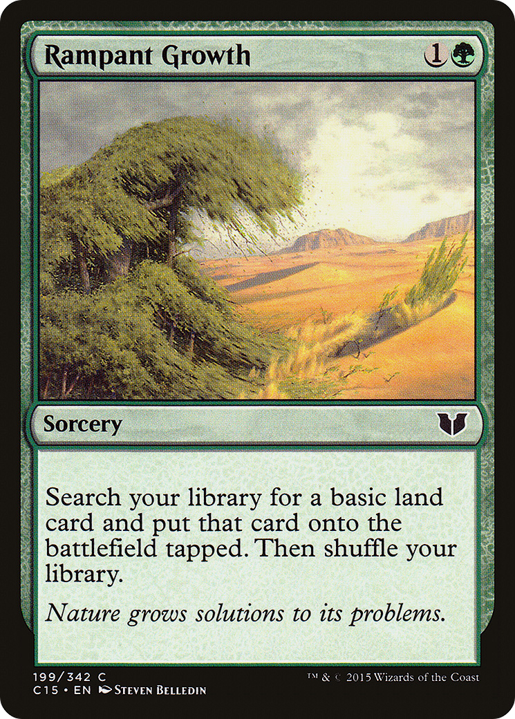 Rampant Growth (199) - Commander 2015
