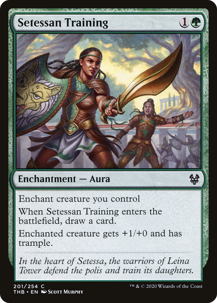 Setessan Training [Theros Beyond Death] Foil