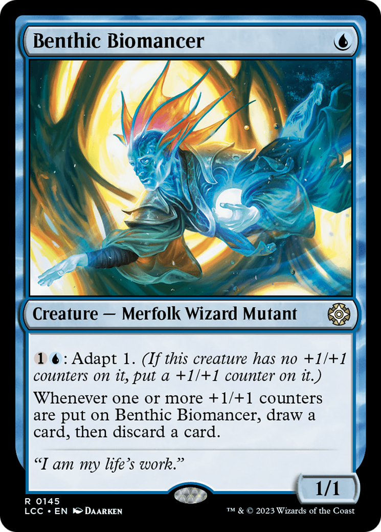 Benthic Biomancer [The Lost Caverns of Ixalan Commander] | Silver Goblin