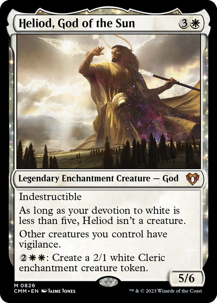 Heliod, God of the Sun [Commander Masters] | Silver Goblin