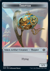 Thopter // Zombie Army Double-Sided Token [Modern Horizons 2 Tokens] | Silver Goblin