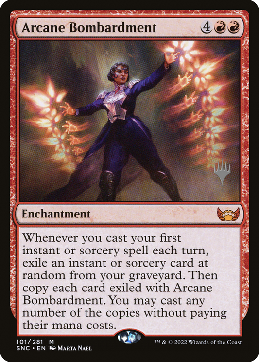 Arcane Bombardment (Promo Pack) [Streets of New Capenna Promos]
