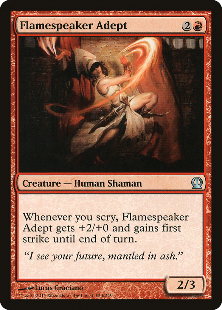 Flamespeaker Adept [Theros] | Silver Goblin