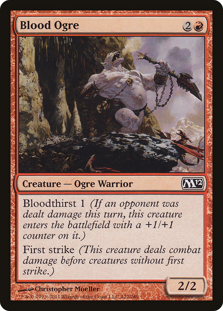 Blood Ogre [Magic 2012] | Silver Goblin