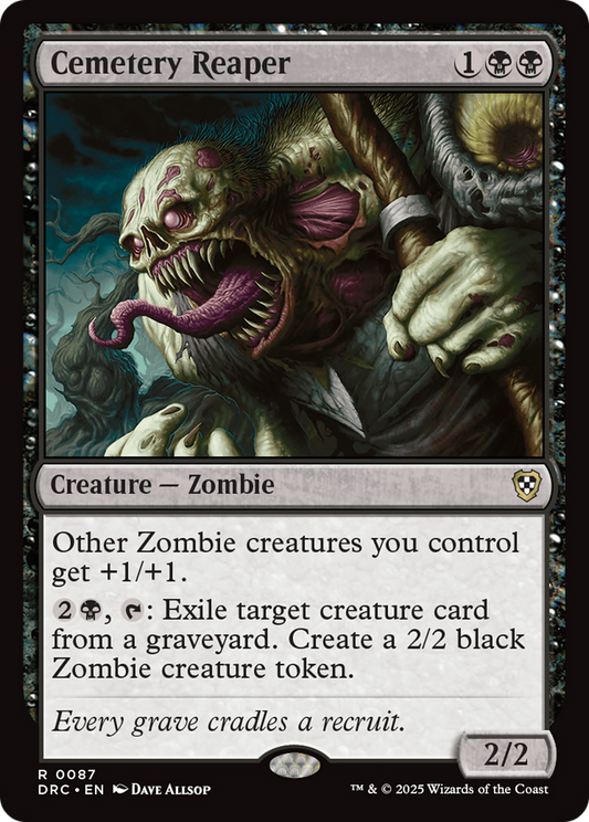 Cemetery Reaper (087) - Commander: Aetherdrift