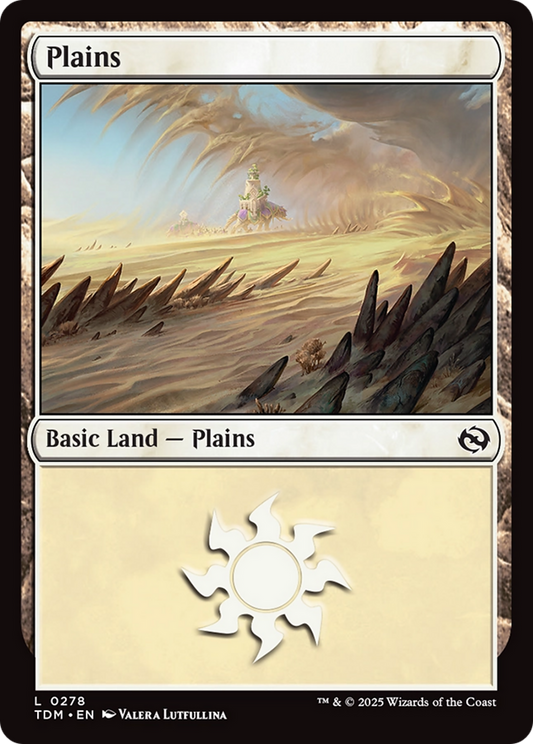 Plains (278) Foil - Tarkir: Dragonstorm