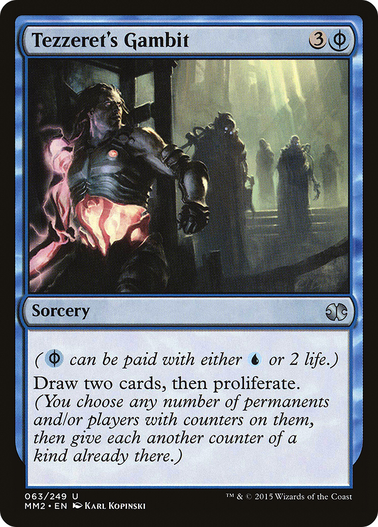 Tezzeret's Gambit [Modern Masters 2015] Foil