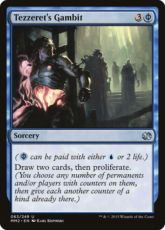 Tezzeret's Gambit [Modern Masters 2015] Foil
