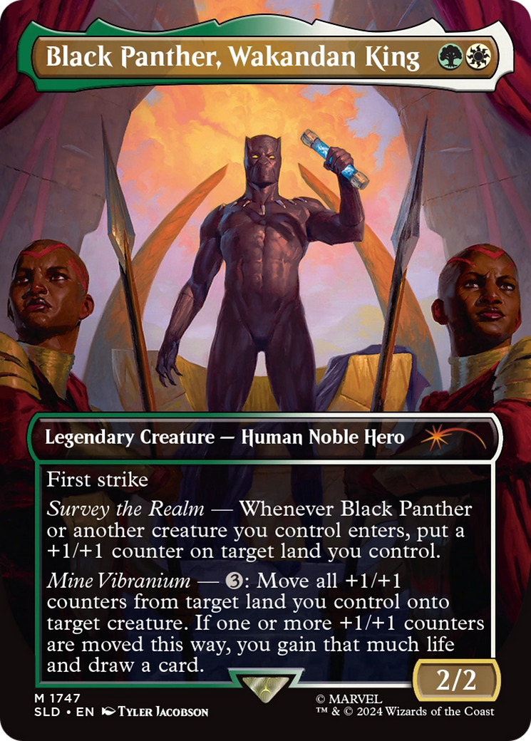 Black Panther, Wakandan King [Secret Lair Drop Series] | Silver Goblin