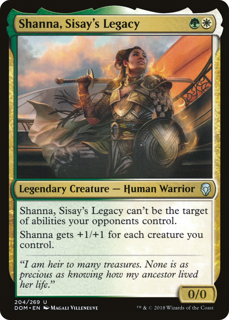 Shanna, Sisay's Legacy [Dominaria] | Silver Goblin