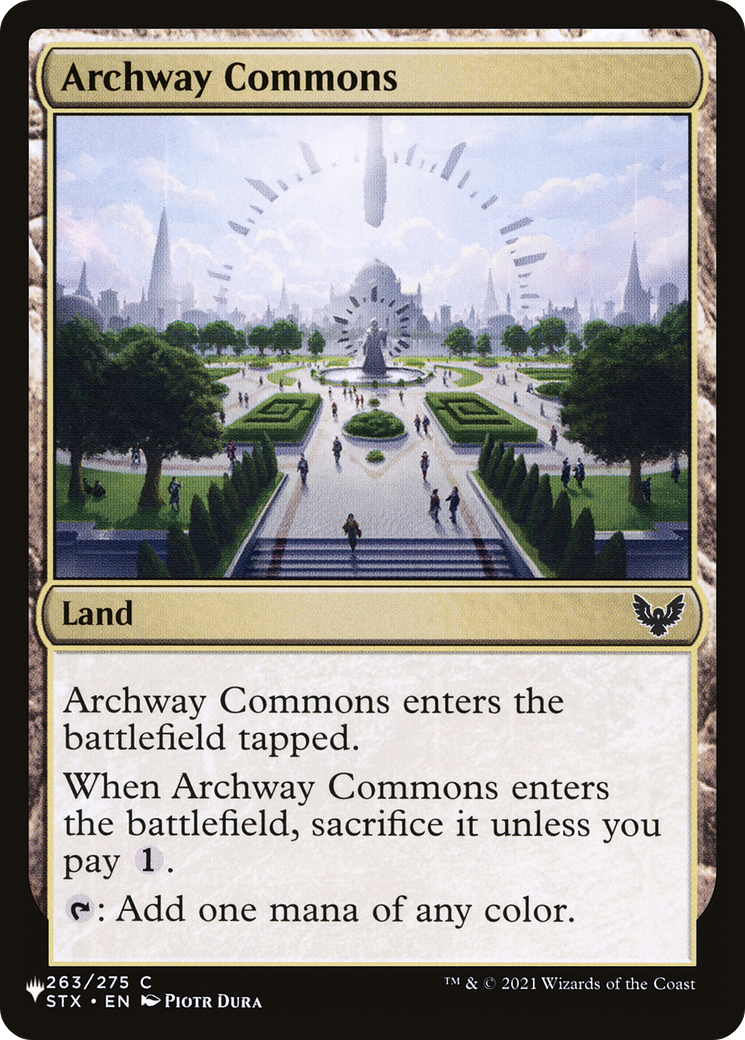 Archway Commons [The List] | Silver Goblin