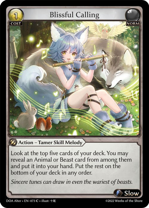 Blissful Calling (073) [Dawn of Ashes: Alter Edition] Foil