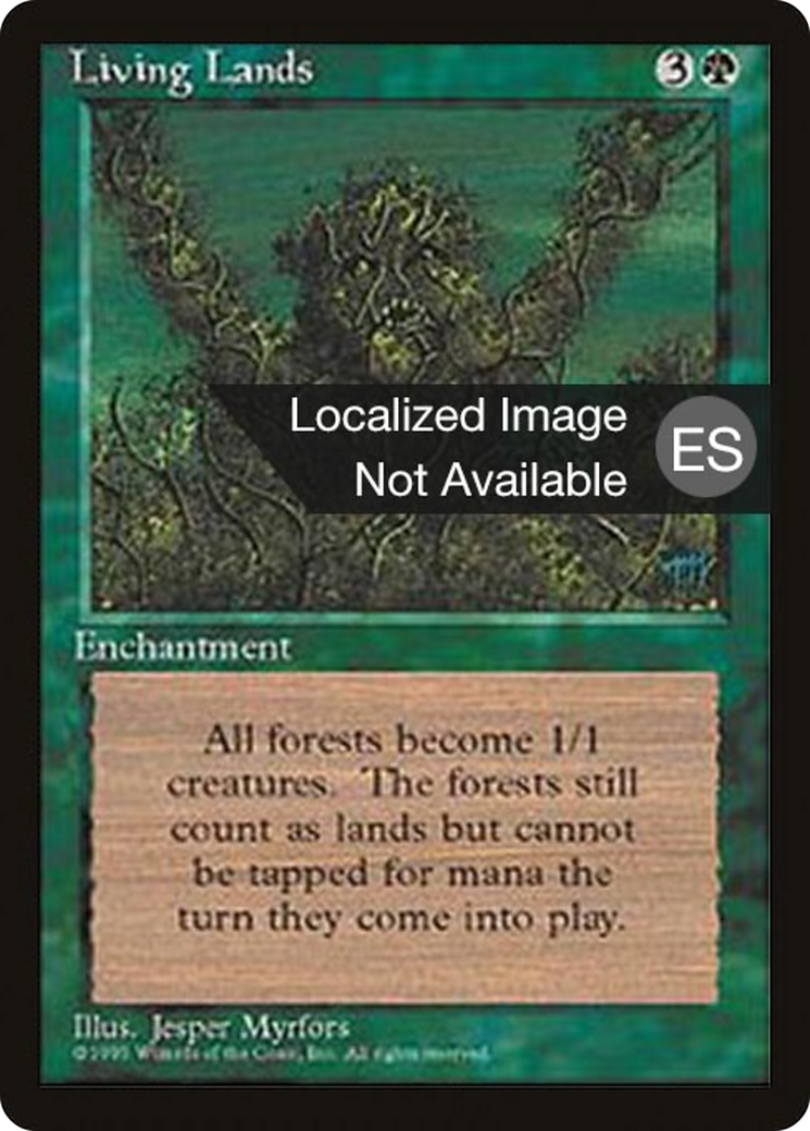 Living Lands [Fourth Edition (Foreign Black Border)]