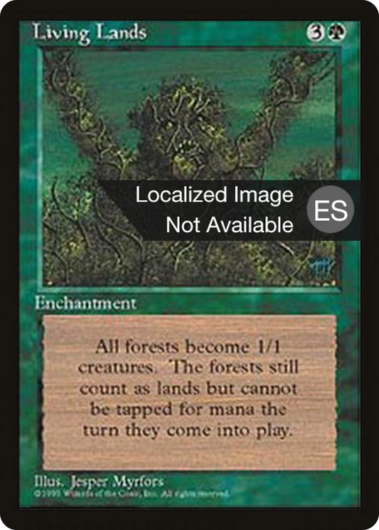 Living Lands [Fourth Edition (Foreign Black Border)]