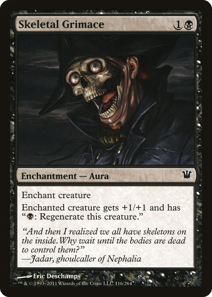 Skeletal Grimace [Innistrad] Foil