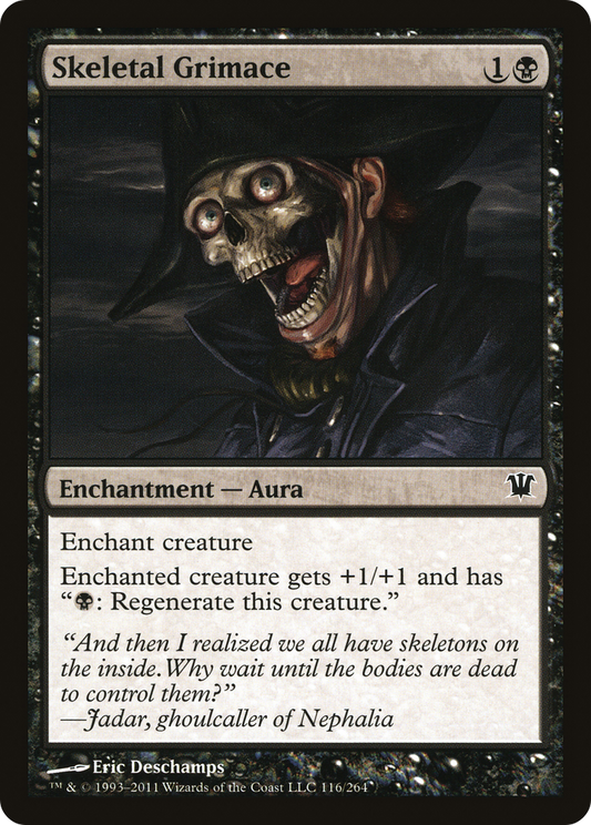 Skeletal Grimace [Innistrad] Foil