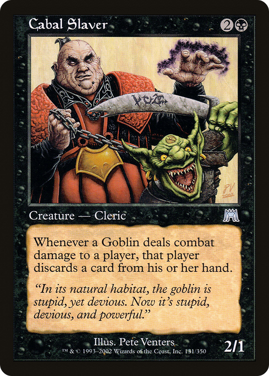 Cabal Slaver [Onslaught]