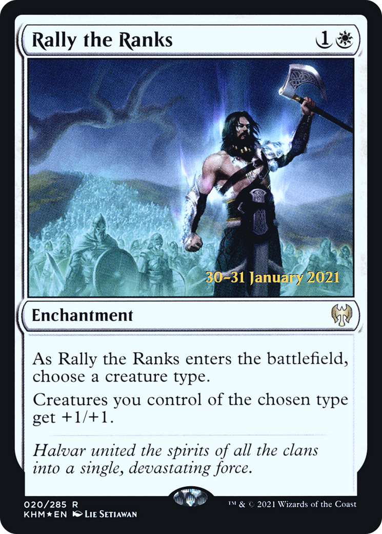Rally the Ranks [Kaldheim Prerelease Promos]