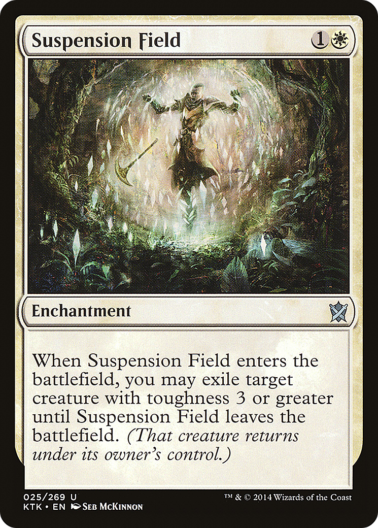 Suspension Field [Khans of Tarkir] Foil