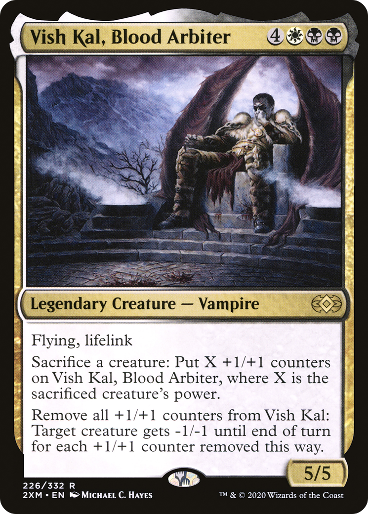 Vish Kal, Blood Arbiter [Double Masters] | Silver Goblin