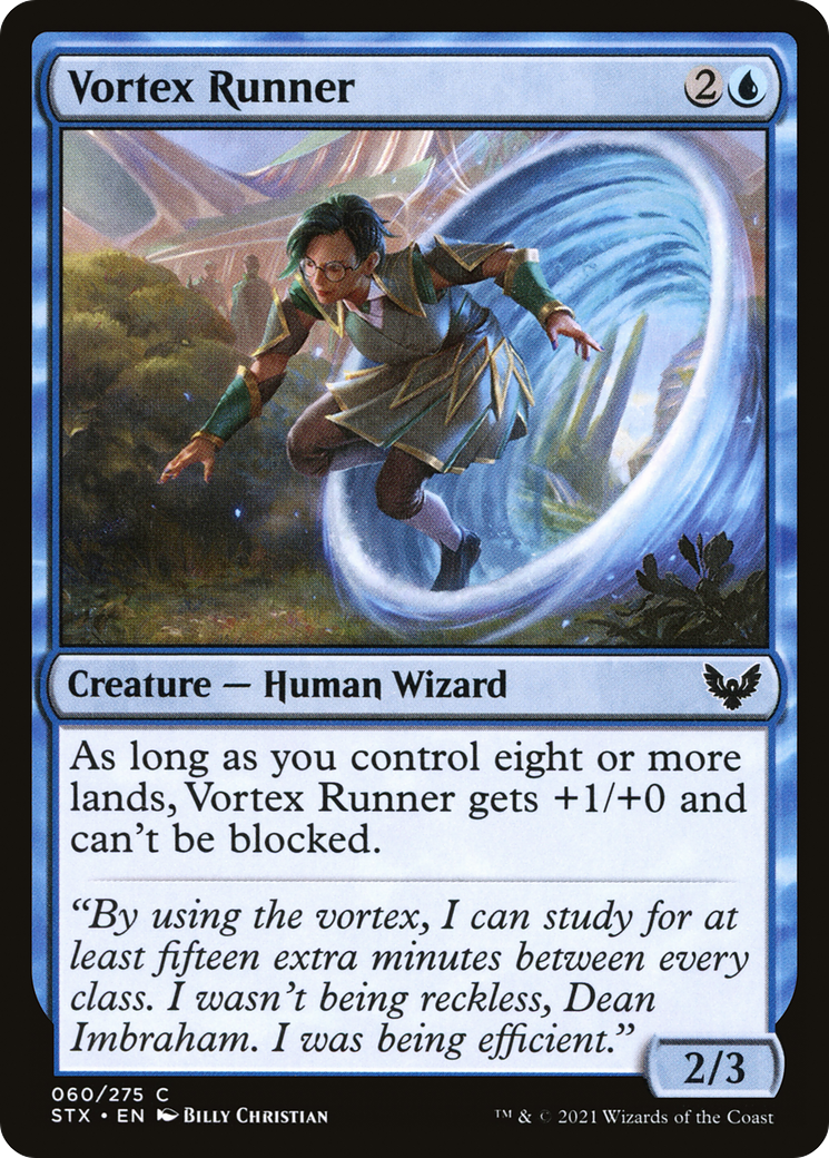 Vortex Runner [Strixhaven: School of Mages] | Silver Goblin