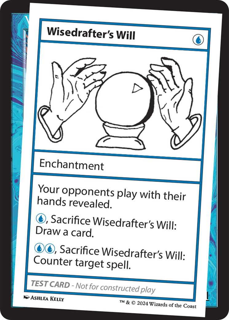 Wisedrafter's Will [Mystery Booster 2 Playtest Cards] | Silver Goblin