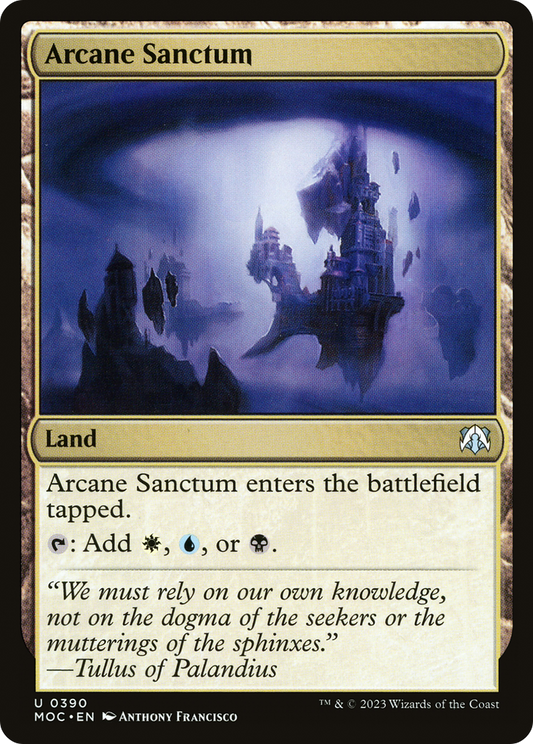 Arcane Sanctum [March of the Machine Commander]