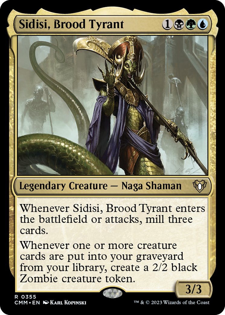 Sidisi, Brood Tyrant [Commander Masters] | Silver Goblin