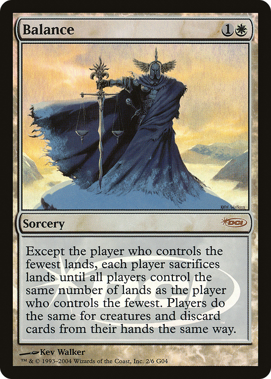 Balance (002) Foil - Judge Gift Cards 2004