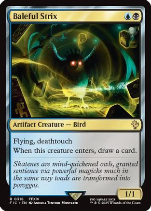 Baleful Strix (318) Surge Foil - Commander: FINAL FANTASY