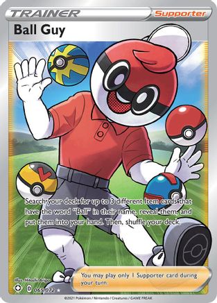 Ball Guy (Full Art) (65) Holofoil - Shining Fates