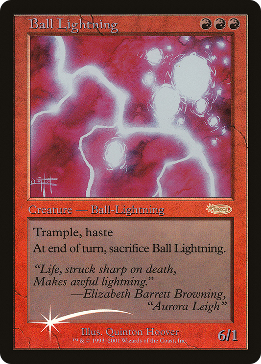 Ball Lightning (001) Foil - Judge Gift Cards 2001
