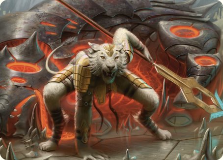 Sunspear Shikari Art Card [Commander Masters Art Series] | Silver Goblin