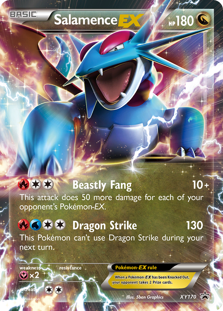 Salamence EX (XY170) [XY: Black Star Promos] | Silver Goblin